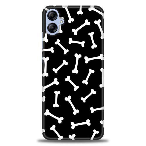 Samsung Galaxy A04E Kılıf HD Baskılı Kılıf - Kemikler + Tam Ekran Koruyucu