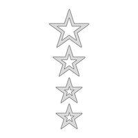 SEVGENT Cg Nikel Yıldızlı Çamurluk Üst Sticker