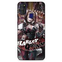 Samsung Galaxy M21 Uyumlu Kılıf Harley Quinn (41) Tank Kılıf Lime