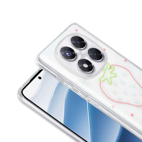 Xiaomi Redmi Note 14 Pro 4G Kılıf Şeffaf Figürlü Zore Folk Sert Kapak