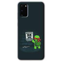 Galaxy S20 Kılıf HD Desen Baskılı Arka Kapak - Kaplumbağa Avcısı + Kırılmaz Cam