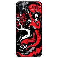 Lopard Samsung Galaxy A70 Uyumlu Kılıf Soyut Sanat (11) Baskılı Tam Koruma