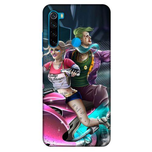Xiaomi Redmi Note 8 Uyumlu Kılıf Harley Quinn (28) Arka Kapak Koyu galibarda