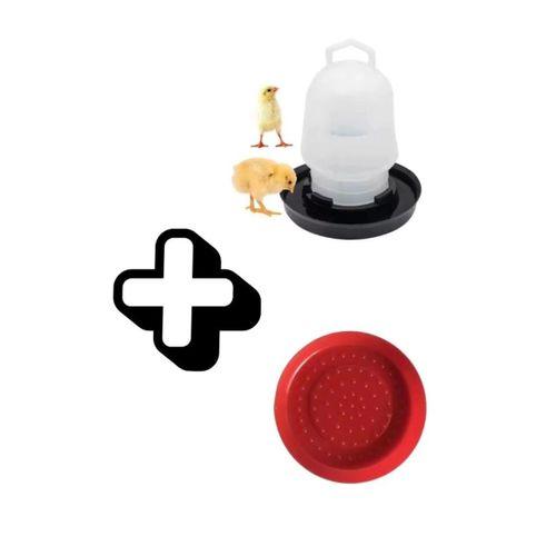 Civciv Suluk 0,75 Ml Kaliteli Plastik + Tabak Yemlik