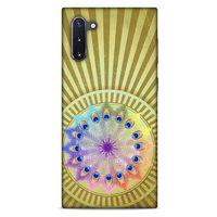 Samsung Galaxy Note 10 Kılıf Desenli Özel Seri Tüyler (27) Tasarımlı Kılıf