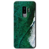 Galaxy S9 Plus Kılıf HD Desen Baskılı Arka Kapak - Yeşil Okyanus