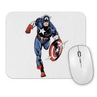 Captain America Splash Art Mouse Pad