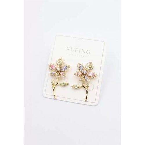 Çiçek Küpe - Altın