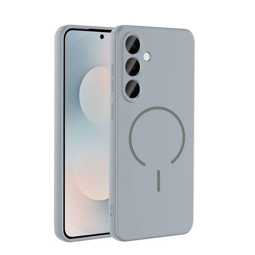 Galaxy S25 FE Kılıf M-safe Şarj Özellikli Zore Meta Kapak