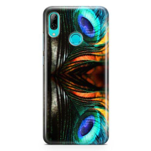 Huawei P Smart 2019 Kılıf Peacock Arka Kapak Koruma Desenli Full Koruyucu