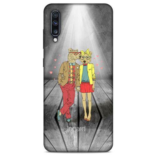 Samsung Galaxy A70 Kılıf FunnyMaX (35) Fit Design Kılıf Gri