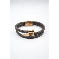 Deri Çivi Bileklik - Rose