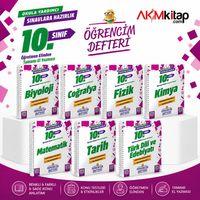 Murat Eğitim Yayınları 10.Sınıf Öğrencim Defteri Seti 7 Kitap