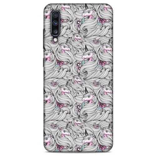 Animax Unicorn Sarmalı Samsung Galaxy A70 Kılıf Desenli Silikon
