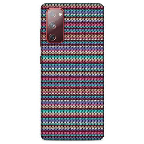 Kazak (15) Desenli Silikon Kapak Samsung Galaxy S20 Fe Kılıf