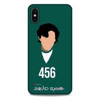 Apple iPhone XS Max Uyumlu Kılıf Squid Game (6) Silikon Kılıf Nam-Kyu