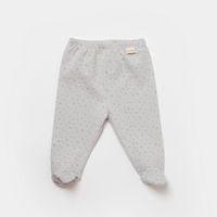 Bibaby Bibaby Biorganic Koala Jungle Patikli Pantolon 57888 Gri