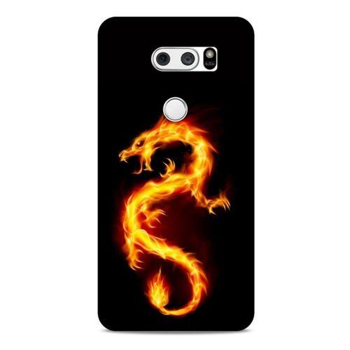 LG K50S Kılıf Dragons (26) Tpu Silikon Kılıf Tatoo Ateş Ejderhası