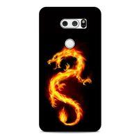 LG K50S Kılıf Dragons (26) Tpu Silikon Kılıf Tatoo Ateş Ejderhası