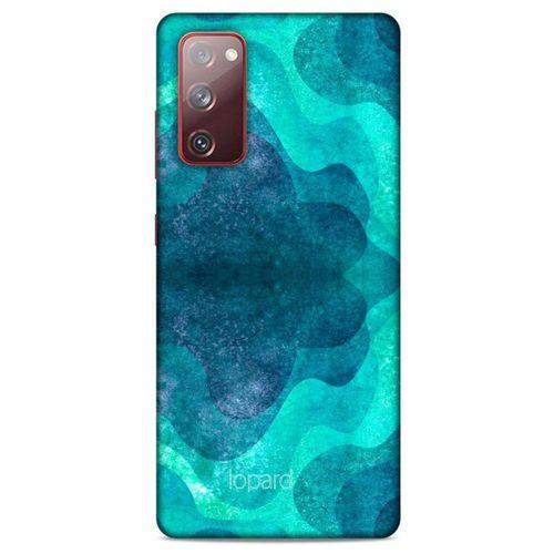Samsung Galaxy S20 Fe Kılıf Pastel Renkler (6) Silikon Kılıf Mavi Yeşil
