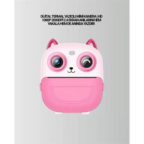 2.4” Ekranlı Mini Kamera – 1080p Kayıt + Mürekkepsiz Yazdırma