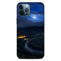Lopard Apple iPhone 12 Pro Max Uyumlu Kılıf Gece'S (50) Shockproof Kılıf Şehir Işıkları