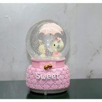 Hello Kitty Işıklı Müzikli Kar Küresi Orta Boy