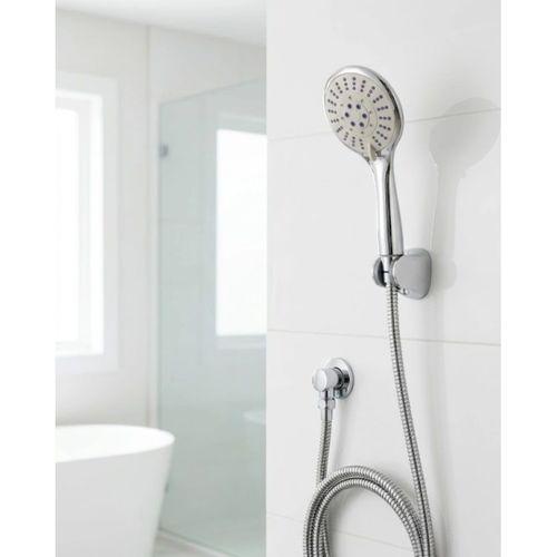 Çok Fonksiyonlu El Duşu Seti Kireç Önleyici Duş Başlığı Spiral Hortum Mafsallı Askı