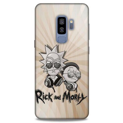 Samsung Galaxy S9 Plus Uyumlu Kılıf Rick And Morty (16) Kalın Kılıf Jessica
