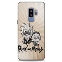 Samsung Galaxy S9 Plus Uyumlu Kılıf Rick And Morty (16) Kalın Kılıf Jessica