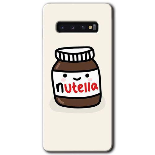 Samsung Galaxy S10 Kılıf HD Desen Baskılı Arka Kapak - Nutella Aşkım