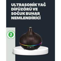 550ml Ultrasonik Hava Nemlendirici Ve Aromaterapi Difüzörü