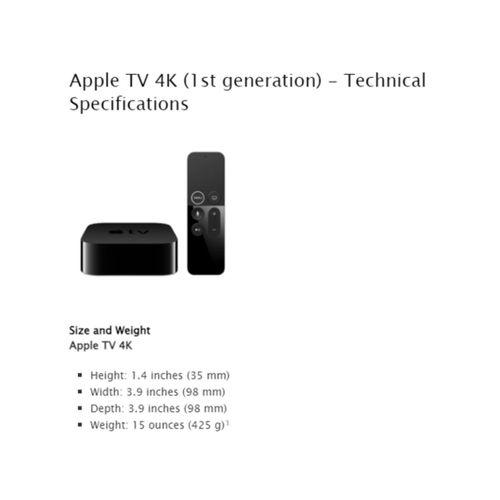 Apple TV 4K 1. Nesil Montajı (Bu ürün Sadece Plastik parçadır - Almadan Önce Soru Sorabilirsiniz)
