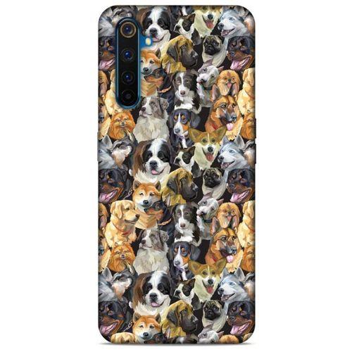 Oppo Realme 6 Pro Kılıf Köpek Kıyafetleri (10) Full Koruma Kılıfı Labrador, Kaniş