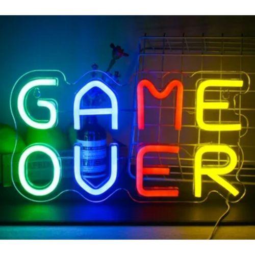 Game Over Yazılı Neon Led MZ-N3