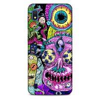 Samsung Galaxy A10 Uyumlu Kılıf Rick And Morty (47) Crystal Flex Kılıf Decoy Mortys