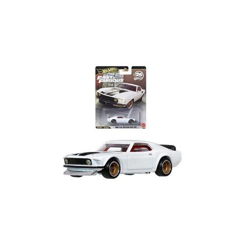 Hot Wheels Premium Series 25.yıl Özel Fast & Furious 1969 Ford Mustang Boss 302 HNW46 - JHW72-LA10