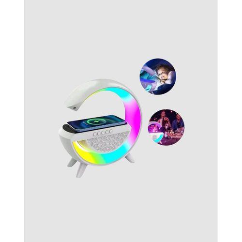 Rgb Işıklı Kablosuz Şarjlı Hoparlör – Fm Radyolu Akıllı Gece Lambası