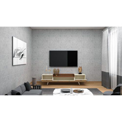 Mobflix Leon Tv Sehpası 2022 Tasarım  (Aytaşı Rengi)