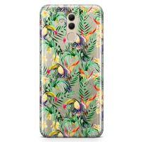 Huawei Mate 20 Lite Kılıf Tropika Arka Kapak Koruma Desenli Full Koruyucu