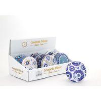 Nazar Boncuklu Taşlı El Aynası Kalın