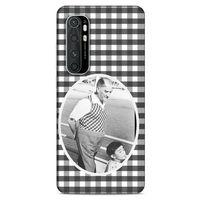 Xiaomi Mi Note 10 Lite Kılıf Atatürk (18) Telefon Kılıfları Siyah Beyaz