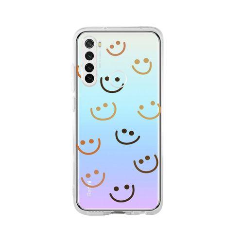 Xiaomi Redmi Note 8 Smile Şeffaf Telefon Kılıfı