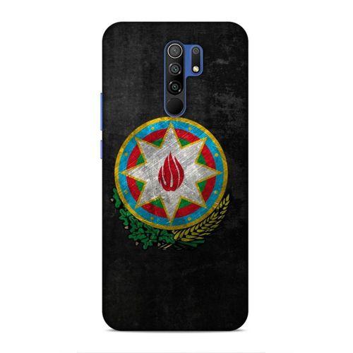 Xiaomi Redmi 9 Uyumlu Kılıf Azarbaijan (39) Liquid Crystal Kılıf Amblem