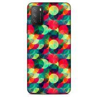 Lopard Xiaomi Poco M3 Uyumlu Kılıf Geometrix (6) Silikon Kılıf