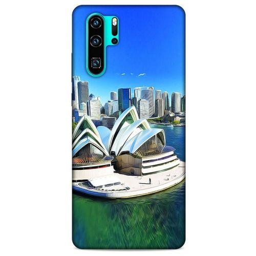 Huawei P30 Pro Kılıf Dünya Mimarisi (5) Koruma Kabı Sidney Opera