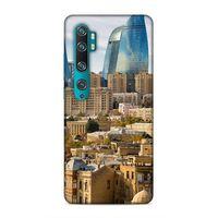 Xiaomi Mi Note 10 Pro Uyumlu Kılıf Azarbaijan (31) TPU Kılıf Bakü Kuleler