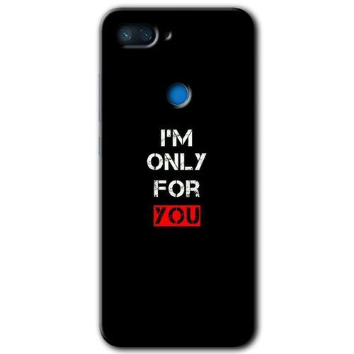 Potkal Hediye Fabrikası Xiaomi Mi 8 Lite Kılıf HD Desen Baskılı Arka Kapak - For You