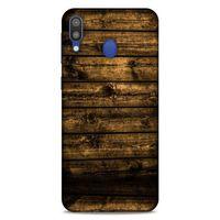 Lopard Samsung Galaxy M20 Uyumlu Kılıf Wood'X (18) Telefon Kılıfları Desenli