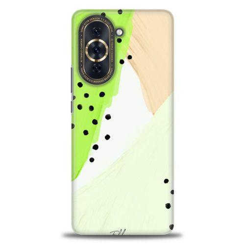Huawei Nova 10 Kılıf HD Baskılı Kılıf - Fıstık Yeşili + Tam Ekran Koruyucu